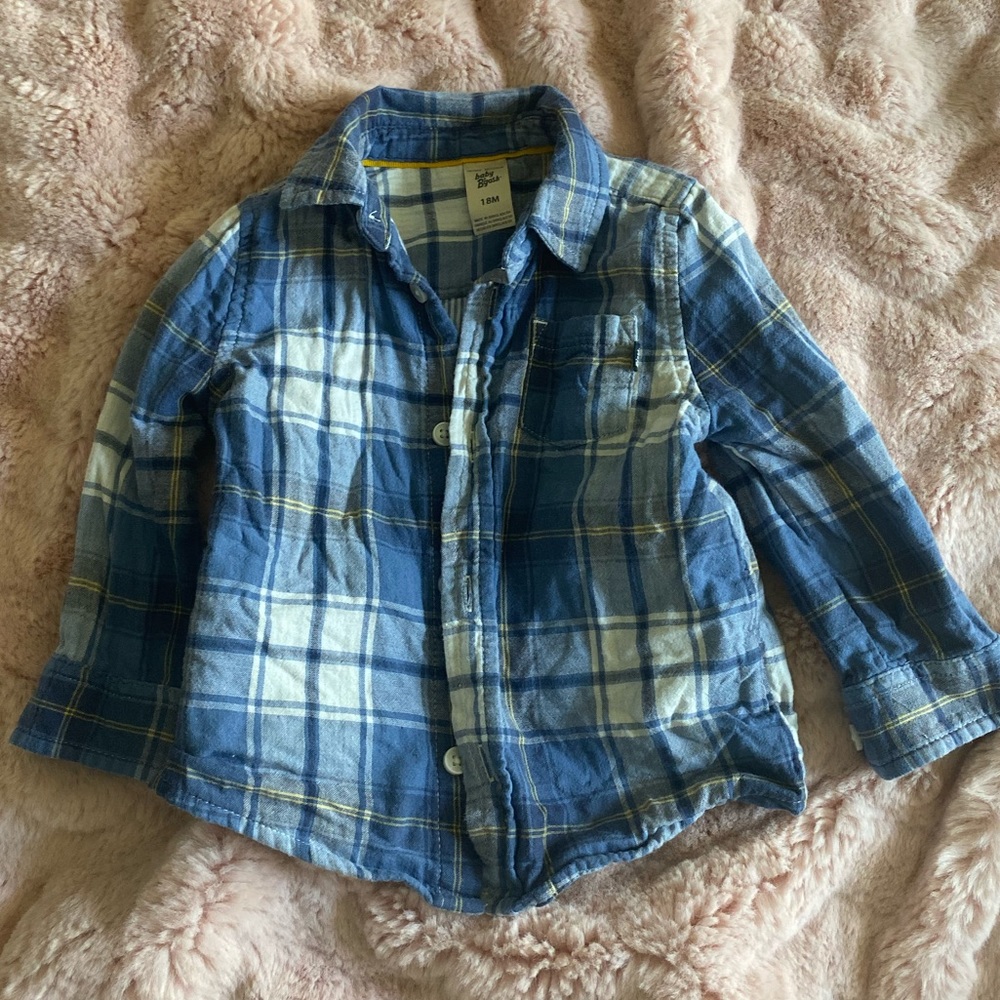 Osh Kosh baby boy button up